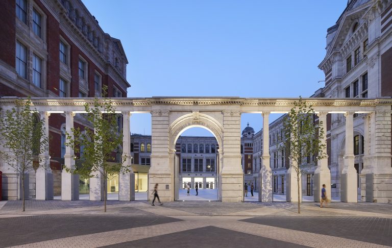 V&A Aston Webb Screen, Exhibition Road Quarter, AL_A