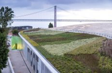 New image of MAAT’s green roof