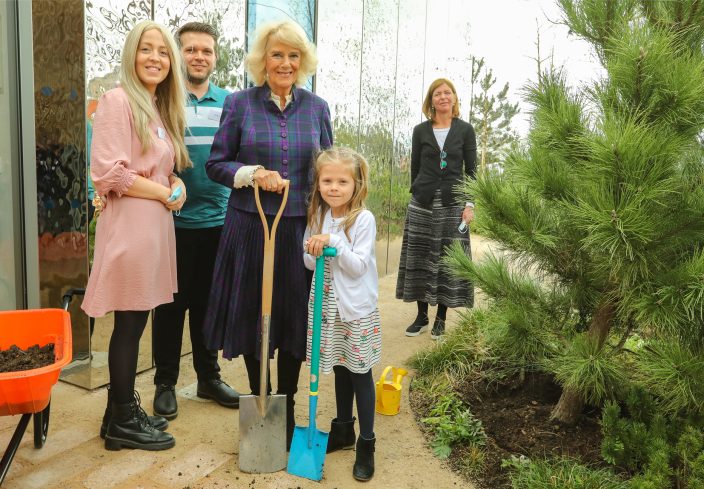 HRH the Duchess of Cornwall visits Maggie's Southampton