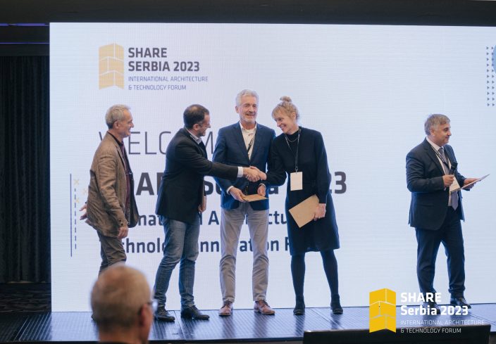 Alice talks about the Belgrade Philharmonic Concert Hall and creating public space at SHARE Serbia