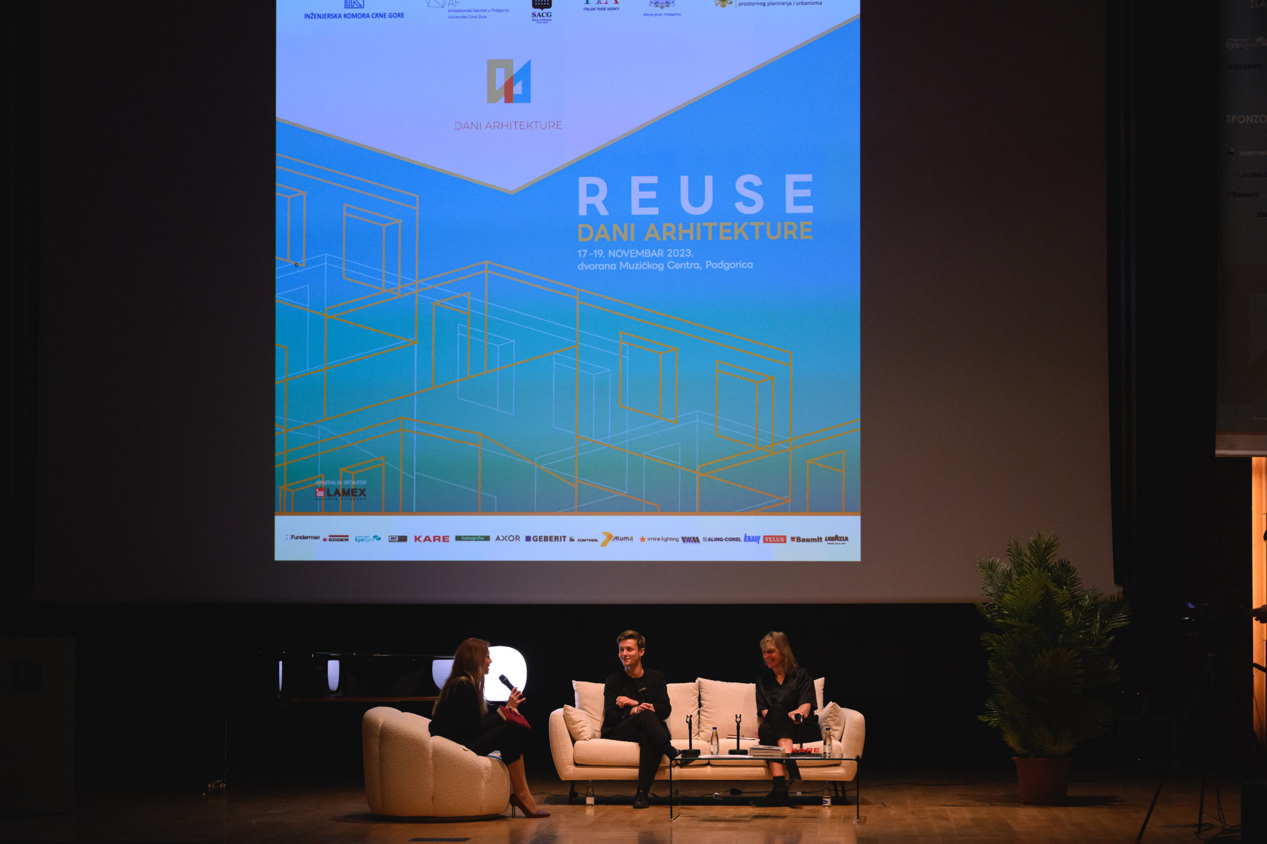 Alice talks REUSE in Montenegro